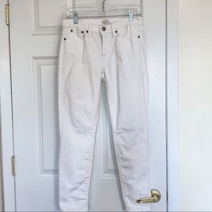 White J. Crew jeans